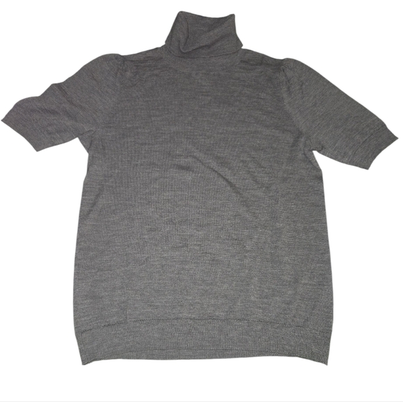 BCBGMaxAzria Women's Gray Turtleneck Sweater - Picture 1 of 6